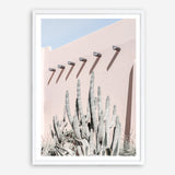Shop Cacti Villa II Photo Art Print a Moroccan desert boho themed photography wall art print from The Print Emporium wall artwork collection - Buy Australian made fine art poster and framed prints for the home and your interior decor room, TPE-817-AP