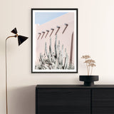 Shop Cacti Villa II Photo Art Print a Moroccan desert boho themed photography wall art print from The Print Emporium wall artwork collection - Buy Australian made fine art poster and framed prints for the home and your interior decor room, TPE-817-AP