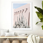 Shop Cacti Villa II Photo Art Print a Moroccan desert boho themed photography wall art print from The Print Emporium wall artwork collection - Buy Australian made fine art poster and framed prints for the home and your interior decor room, TPE-817-AP
