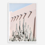 Shop Cacti Villa II Photo Art Print a Moroccan desert boho themed photography wall art print from The Print Emporium wall artwork collection - Buy Australian made fine art poster and framed prints for the home and your interior decor room, TPE-817-AP