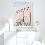 Shop Cacti Villa II Photo Art Print a Moroccan desert boho themed photography wall art print from The Print Emporium wall artwork collection - Buy Australian made fine art poster and framed prints for the home and your interior decor room, TPE-817-AP