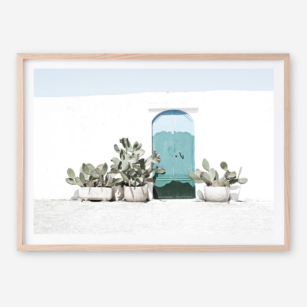 Shop Cactus Doorway Photo Art Print a Moroccan desert boho themed photography wall art print from The Print Emporium wall artwork collection - Buy Australian made fine art poster and framed prints for the home and your interior decor room, TPE-923-AP