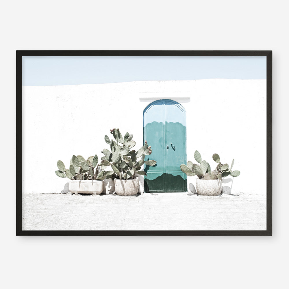 Shop Cactus Doorway Photo Art Print a Moroccan desert boho themed photography wall art print from The Print Emporium wall artwork collection - Buy Australian made fine art poster and framed prints for the home and your interior decor room, TPE-923-AP