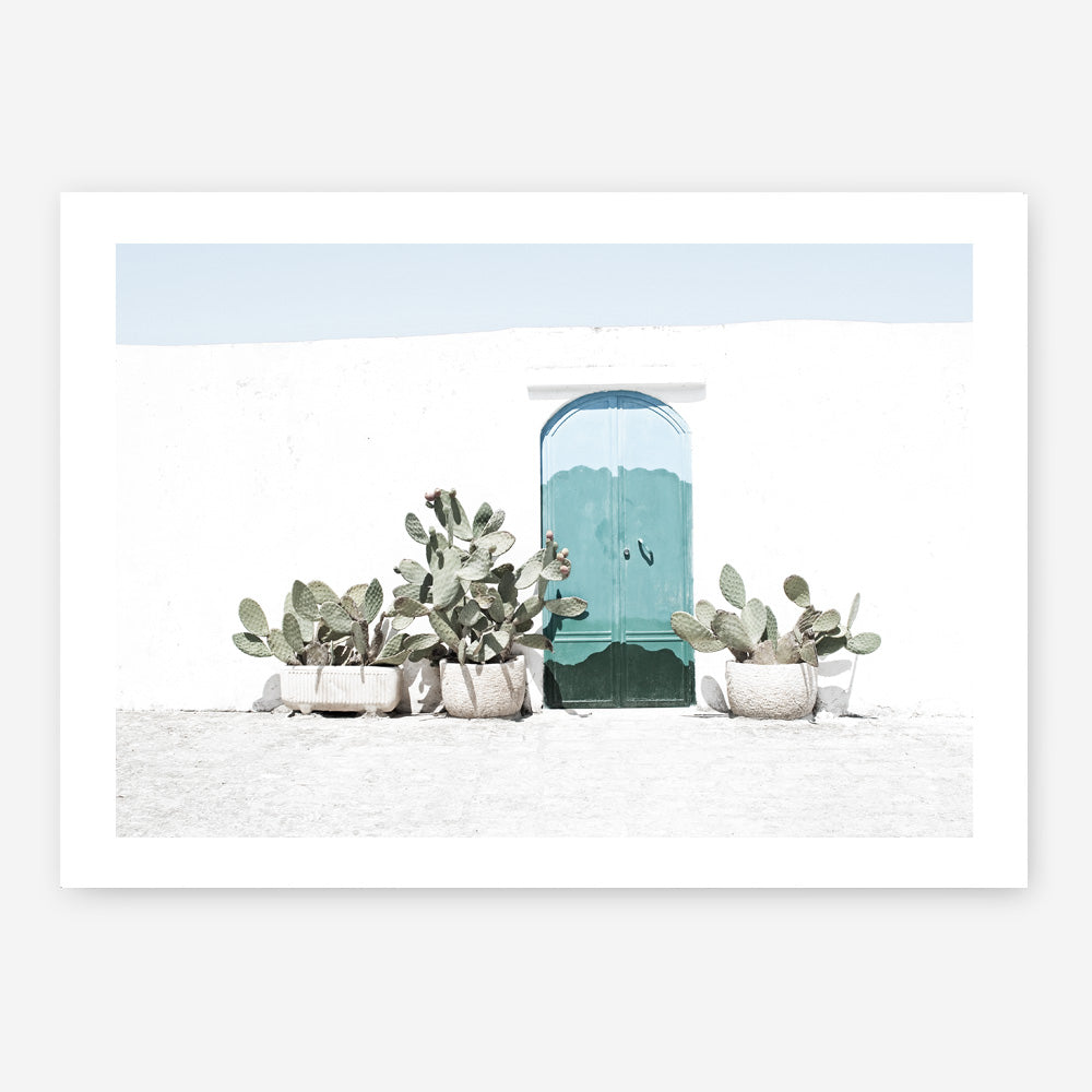 Shop Cactus Doorway Photo Art Print a Moroccan desert boho themed photography wall art print from The Print Emporium wall artwork collection - Buy Australian made fine art poster and framed prints for the home and your interior decor room, TPE-923-AP