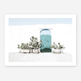 Shop Cactus Doorway Photo Art Print a Moroccan desert boho themed photography wall art print from The Print Emporium wall artwork collection - Buy Australian made fine art poster and framed prints for the home and your interior decor room, TPE-923-AP