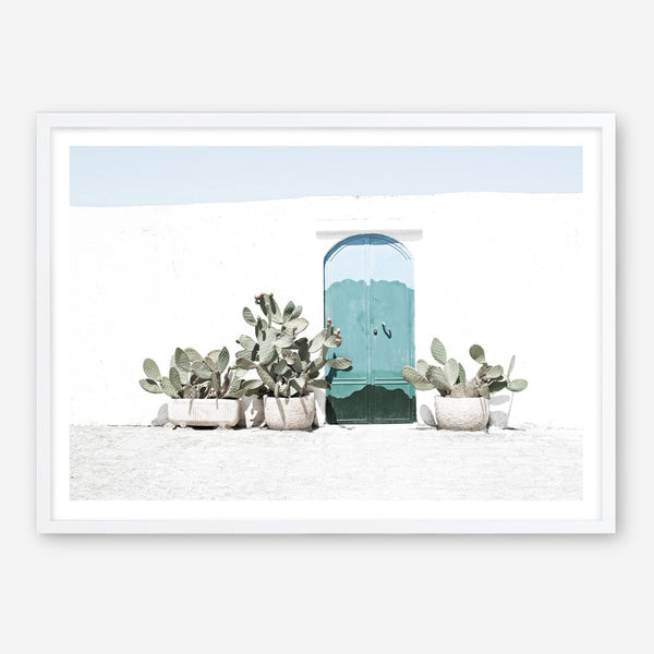 Shop Cactus Doorway Photo Art Print a Moroccan desert boho themed photography wall art print from The Print Emporium wall artwork collection - Buy Australian made fine art poster and framed prints for the home and your interior decor room, TPE-923-AP
