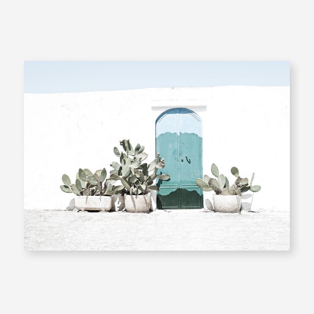 Shop Cactus Doorway Photo Art Print a Moroccan desert boho themed photography wall art print from The Print Emporium wall artwork collection - Buy Australian made fine art poster and framed prints for the home and your interior decor room, TPE-923-AP