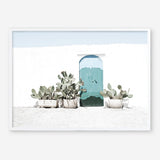 Shop Cactus Doorway Photo Art Print a Moroccan desert boho themed photography wall art print from The Print Emporium wall artwork collection - Buy Australian made fine art poster and framed prints for the home and your interior decor room, TPE-923-AP