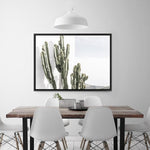 Shop Cactus Summer Photo Canvas Print a coastal themed photography framed stretched canvas print from The Print Emporium wall artwork collection - Buy Australian made prints for the home and your interior decor space, TPE-837-CA-35X46-NF