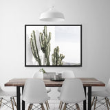 Shop Cactus Summer Photo Canvas Print a coastal themed photography framed stretched canvas print from The Print Emporium wall artwork collection - Buy Australian made prints for the home and your interior decor space, TPE-837-CA-35X46-NF