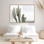 Shop Cactus Summer Photo Canvas Print a coastal themed photography framed stretched canvas print from The Print Emporium wall artwork collection - Buy Australian made prints for the home and your interior decor space, TPE-837-CA-35X46-NF