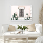 Shop Cactus Villa I Photo Art Print a Moroccan desert boho themed photography wall art print from The Print Emporium wall artwork collection - Buy Australian made fine art poster and framed prints for the home and your interior decor room, TPE-1283-AP