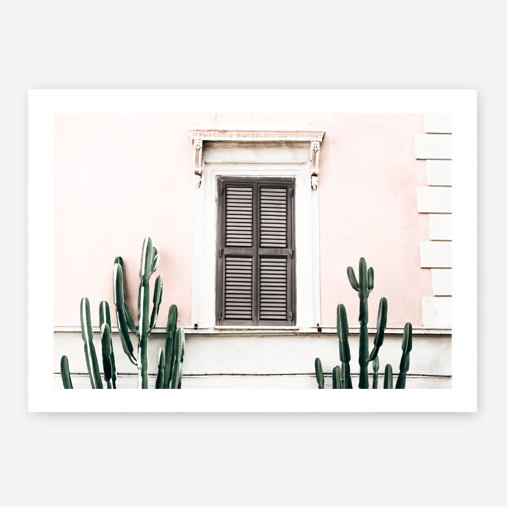 Shop Cactus Villa I Photo Art Print a Moroccan desert boho themed photography wall art print from The Print Emporium wall artwork collection - Buy Australian made fine art poster and framed prints for the home and your interior decor room, TPE-1283-AP