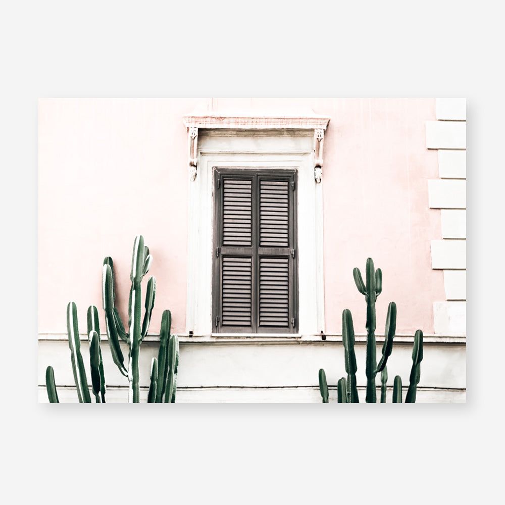Shop Cactus Villa I Photo Art Print a Moroccan desert boho themed photography wall art print from The Print Emporium wall artwork collection - Buy Australian made fine art poster and framed prints for the home and your interior decor room, TPE-1283-AP