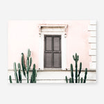 Shop Cactus Villa I Photo Art Print a Moroccan desert boho themed photography wall art print from The Print Emporium wall artwork collection - Buy Australian made fine art poster and framed prints for the home and your interior decor room, TPE-1283-AP