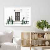 Shop Cactus Villa II Photo Art Print a Moroccan desert boho themed photography wall art print from The Print Emporium wall artwork collection - Buy Australian made fine art poster and framed prints for the home and your interior decor room, TPE-1284-AP