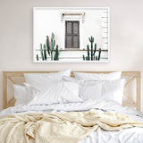 Shop Cactus Villa II Photo Art Print a Moroccan desert boho themed photography wall art print from The Print Emporium wall artwork collection - Buy Australian made fine art poster and framed prints for the home and your interior decor room, TPE-1284-AP