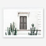 Shop Cactus Villa II Photo Art Print a Moroccan desert boho themed photography wall art print from The Print Emporium wall artwork collection - Buy Australian made fine art poster and framed prints for the home and your interior decor room, TPE-1284-AP