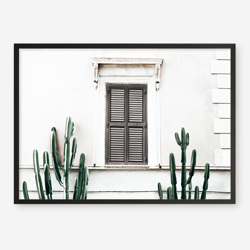 Shop Cactus Villa II Photo Art Print a Moroccan desert boho themed photography wall art print from The Print Emporium wall artwork collection - Buy Australian made fine art poster and framed prints for the home and your interior decor room, TPE-1284-AP