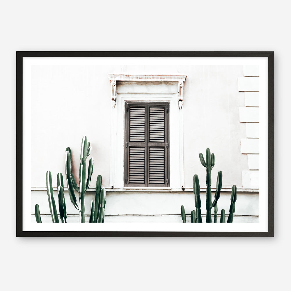 Shop Cactus Villa II Photo Art Print a Moroccan desert boho themed photography wall art print from The Print Emporium wall artwork collection - Buy Australian made fine art poster and framed prints for the home and your interior decor room, TPE-1284-AP