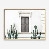 Shop Cactus Villa II Photo Canvas Print a Moroccan desert boho themed photography framed stretched canvas print from The Print Emporium wall artwork collection - Buy Australian made prints for the home and your interior decor space, TPE-1284-CA-35X46-NF