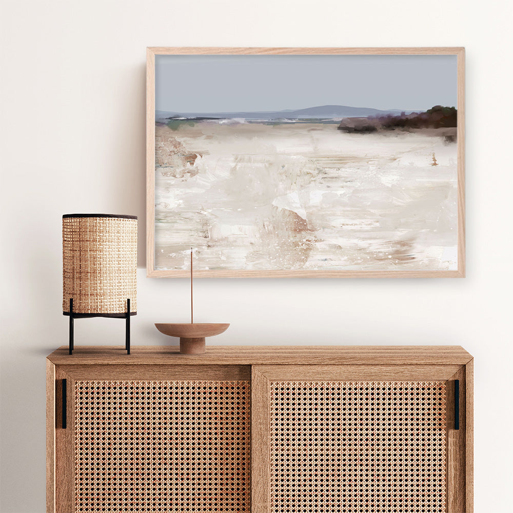 Shop Cali Art Print a painted abstract themed wall art print from The Print Emporium wall artwork collection - Buy Australian made fine art painting style poster and framed prints for the home and your interior decor room, TPE-DH-342-AP