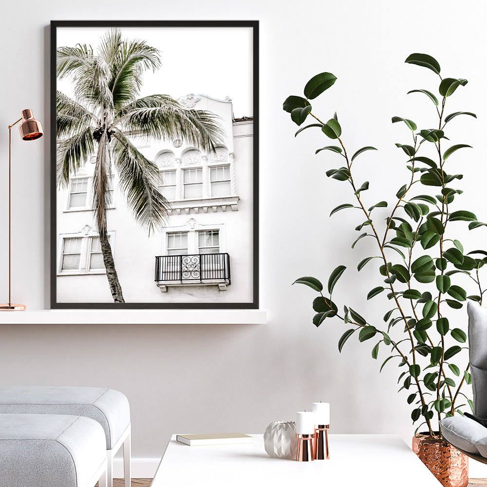 Shop California Casa Photo Art Print a coastal themed photography wall art print from The Print Emporium wall artwork collection - Buy Australian made fine art poster and framed prints for the home and your interior decor, TPE-1010-AP