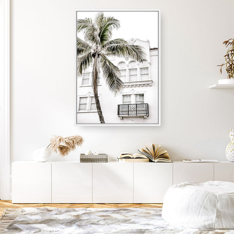 Shop California Casa Photo Canvas Print a coastal themed photography framed stretched canvas print from The Print Emporium wall artwork collection - Buy Australian made prints for the home and your interior decor space, TPE-1010-CA-35X46-NF