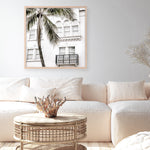 Shop California Casa (Square) Photo Art Print a coastal themed photography wall art print from The Print Emporium wall artwork collection - Buy Australian made fine art poster and framed prints for the home and your interior decor, TPE-1020-AP