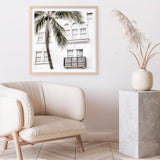 Shop California Casa (Square) Photo Art Print a coastal themed photography wall art print from The Print Emporium wall artwork collection - Buy Australian made fine art poster and framed prints for the home and your interior decor, TPE-1020-AP