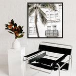 Shop California Casa (Square) Photo Canvas a coastal themed photography framed stretched canvas print from The Print Emporium wall artwork collection - Buy Australian made prints for the home and your interior decor space, TPE-1020-CA-40X40-NF