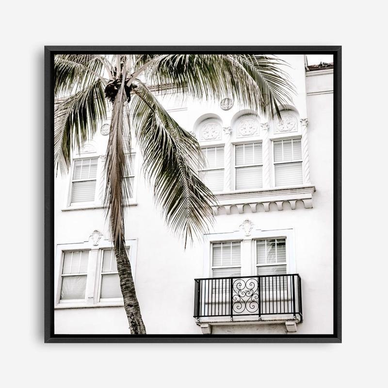 Shop California Casa (Square) Photo Canvas a coastal themed photography framed stretched canvas print from The Print Emporium wall artwork collection - Buy Australian made prints for the home and your interior decor space, TPE-1020-CA-40X40-NF