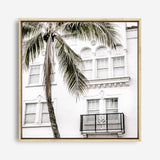 Shop California Casa (Square) Photo Canvas a coastal themed photography framed stretched canvas print from The Print Emporium wall artwork collection - Buy Australian made prints for the home and your interior decor space, TPE-1020-CA-40X40-NF