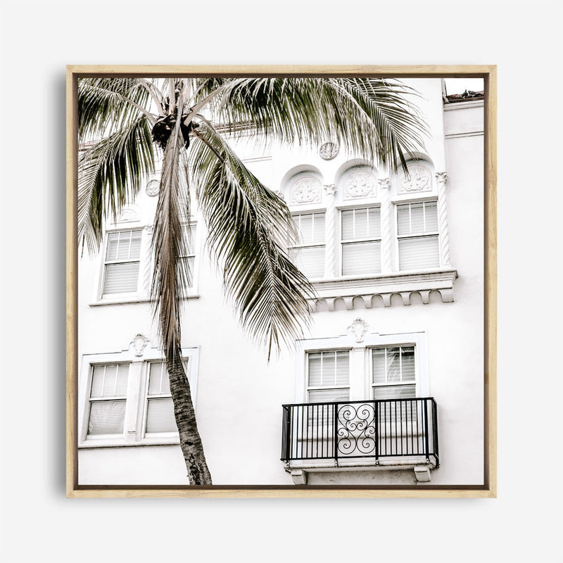 Shop California Casa (Square) Photo Canvas a coastal themed photography framed stretched canvas print from The Print Emporium wall artwork collection - Buy Australian made prints for the home and your interior decor space, TPE-1020-CA-40X40-NF