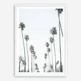 Shop California Palms II Art Print a coastal themed painted wall art print from The Print Emporium wall artwork collection - Buy Australian made fine art painting style poster and framed prints for the home and your interior decor room, TPE-482-AP