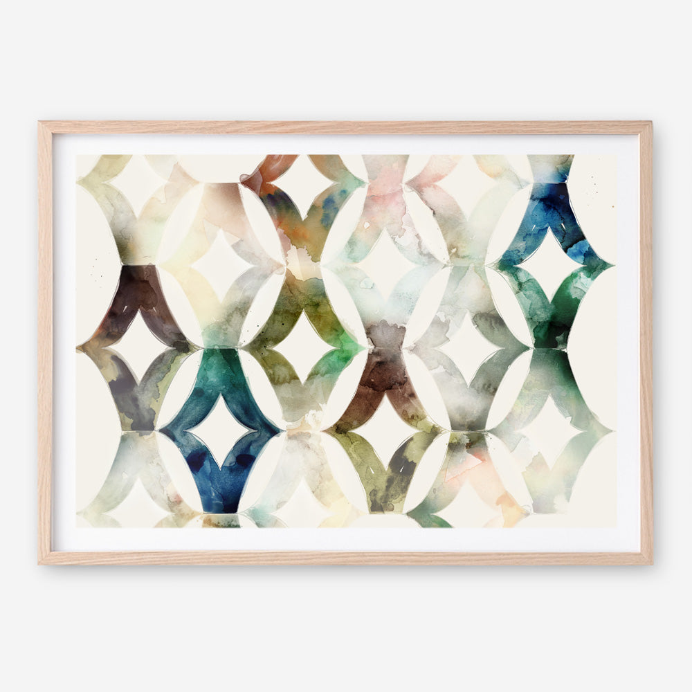 Shop Call of Morocco Art Print a painted abstract themed wall art print from The Print Emporium wall artwork collection - Buy Australian made fine art painting style poster and framed prints for the home and your interior decor room, TPE-PC-SE214-AP