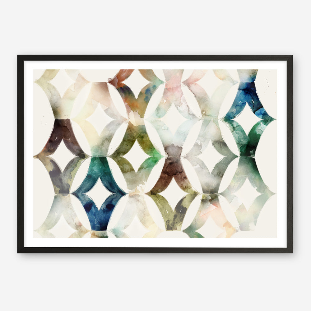 Shop Call of Morocco Art Print a painted abstract themed wall art print from The Print Emporium wall artwork collection - Buy Australian made fine art painting style poster and framed prints for the home and your interior decor room, TPE-PC-SE214-AP