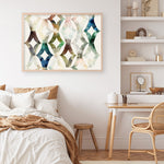 Shop Call of Morocco Art Print a painted abstract themed wall art print from The Print Emporium wall artwork collection - Buy Australian made fine art painting style poster and framed prints for the home and your interior decor room, TPE-PC-SE214-AP