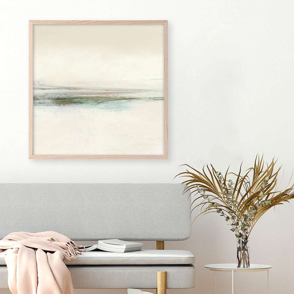 Shop Calm 1 (Square) Art Print a painted abstract themed wall art print from The Print Emporium wall artwork collection - Buy Australian made fine art painting style poster and framed prints for the home and your interior decor room, TPE-DH-253-AP