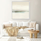 Shop Calm 1 (Square) Canvas Print a painted abstract themed framed canvas wall art print from The Print Emporium artwork collection - Buy Australian made fine art painting style stretched canvas prints for the home and your interior decor space, TPE-DH-253-CA-40X40-NF