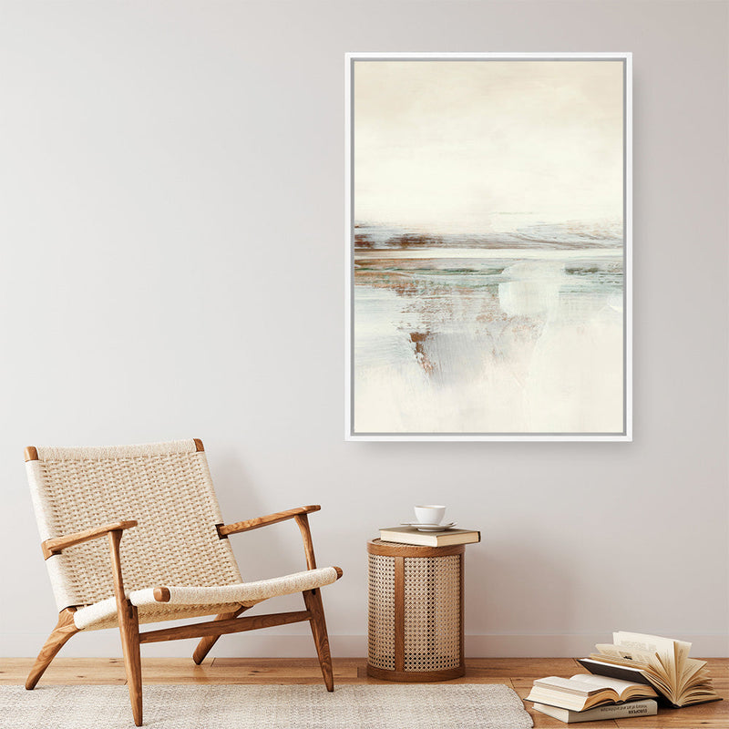 Shop Calm 2 Canvas Print a painted abstract themed framed canvas wall art print from The Print Emporium artwork collection - Buy Australian made fine art painting style stretched canvas prints for the home and your interior decor space, TPE-DH-024-CA-35X46-NF