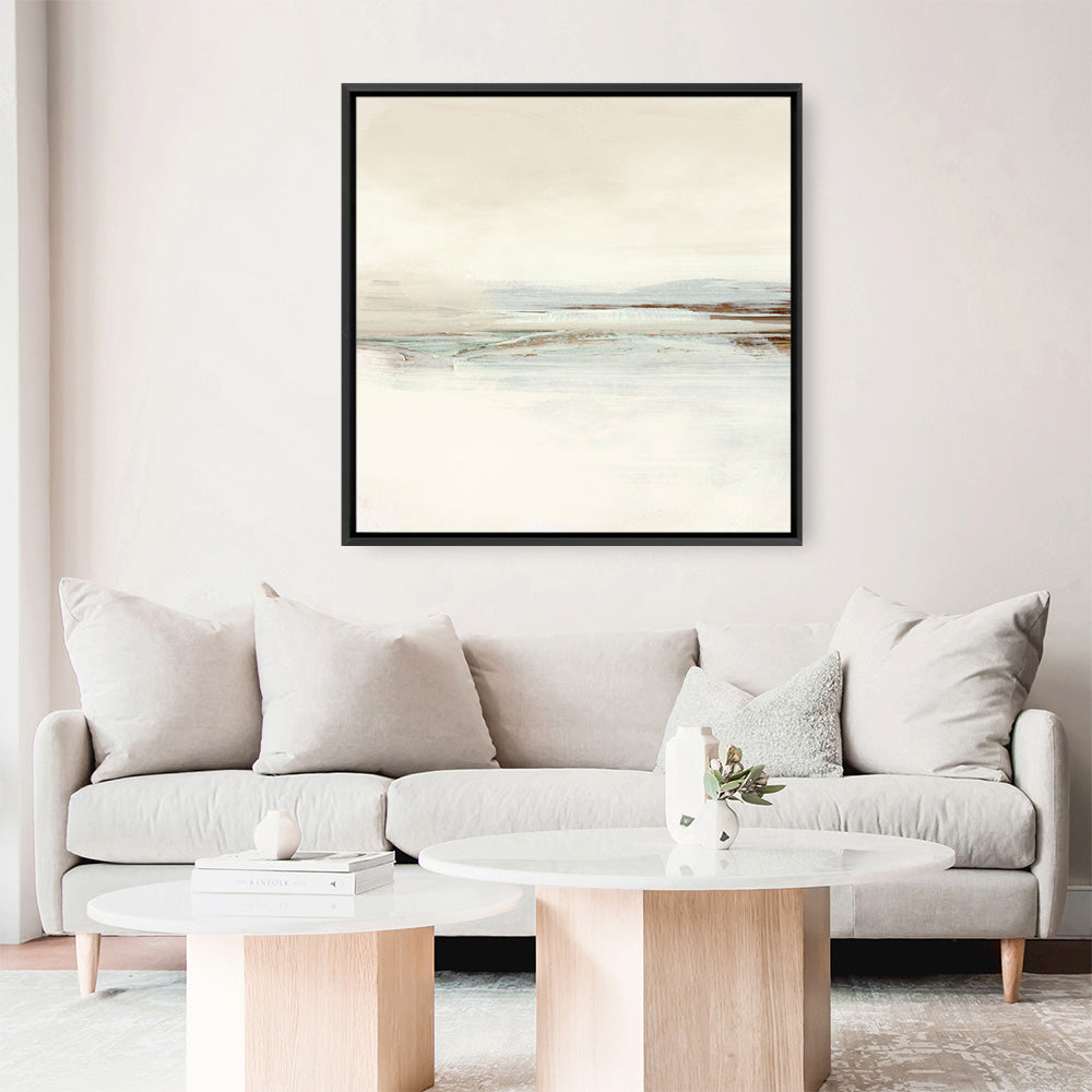 Shop Calm 3 (Square) Canvas Print a painted abstract themed framed canvas wall art print from The Print Emporium artwork collection - Buy Australian made fine art painting style stretched canvas prints for the home and your interior decor space, TPE-DH-255-CA-40X40-NF