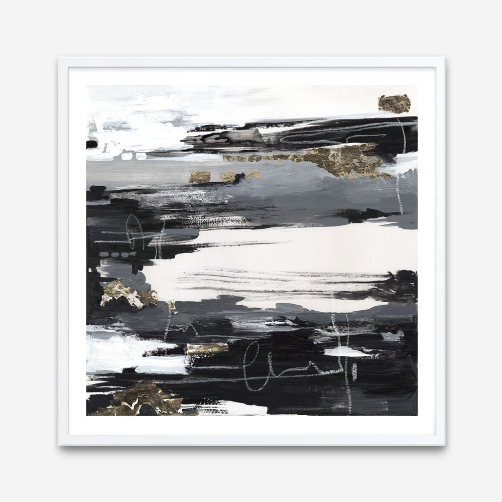 Shop Calm Noise (Square) Art Print a painted abstract themed wall art print from The Print Emporium wall artwork collection - Buy Australian made fine art painting style poster and framed prints for the home and your interior decor room, TPE-PC-LE177-AP