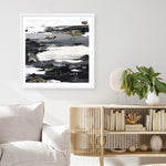 Shop Calm Noise (Square) Art Print a painted abstract themed wall art print from The Print Emporium wall artwork collection - Buy Australian made fine art painting style poster and framed prints for the home and your interior decor room, TPE-PC-LE177-AP