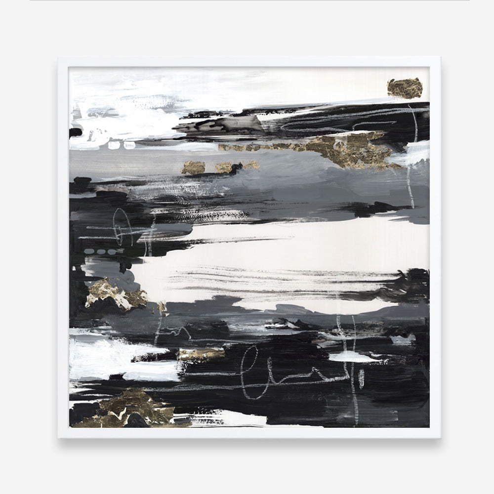 Shop Calm Noise (Square) Art Print a painted abstract themed wall art print from The Print Emporium wall artwork collection - Buy Australian made fine art painting style poster and framed prints for the home and your interior decor room, TPE-PC-LE177-AP