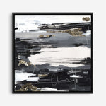 Shop Calm Noise (Square) Canvas Print a painted abstract themed framed canvas wall art print from The Print Emporium artwork collection - Buy Australian made fine art painting style stretched canvas prints for the home and your interior decor space, TPE-PC-LE177-CA-40X40-NF