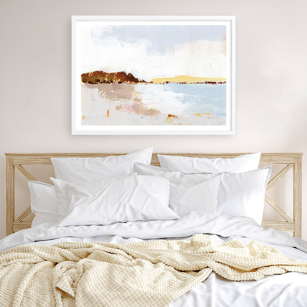 Shop Calm Water Art Print a painted abstract themed wall art print from The Print Emporium wall artwork collection - Buy Australian made fine art painting style poster and framed prints for the home and your interior decor room, TPE-WA-71596-AP