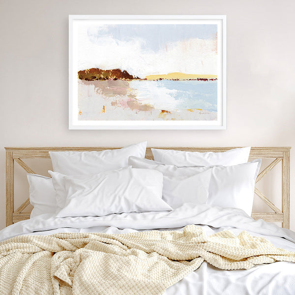 Shop Calm Water Art Print a painted abstract themed wall art print from The Print Emporium wall artwork collection - Buy Australian made fine art painting style poster and framed prints for the home and your interior decor room, TPE-WA-71596-AP
