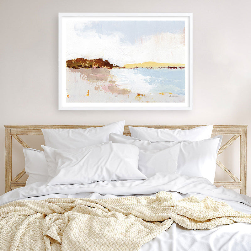 Shop Calm Water Art Print a painted abstract themed wall art print from The Print Emporium wall artwork collection - Buy Australian made fine art painting style poster and framed prints for the home and your interior decor room, TPE-WA-71596-AP