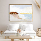 Shop Calm Water Canvas Print a painted abstract themed framed canvas wall art print from The Print Emporium artwork collection - Buy Australian made fine art painting style stretched canvas prints for the home and your interior decor space, TPE-WA-71596-CA-35X46-NF